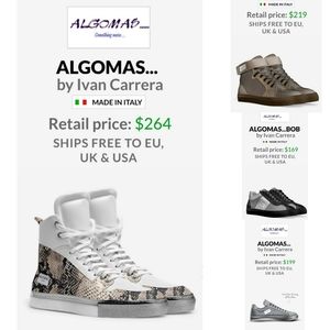 Custom made sneakers...